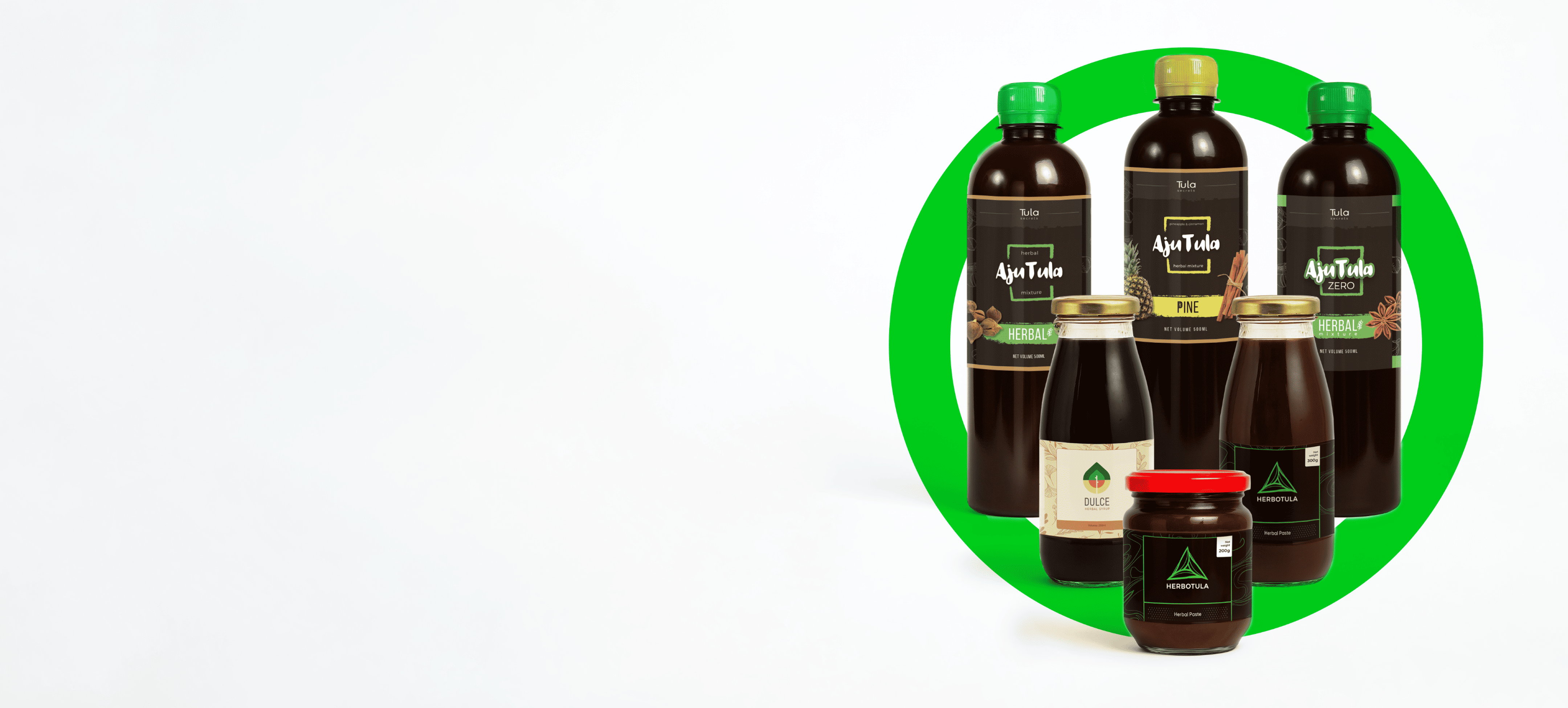 Product composition with natural ingredients