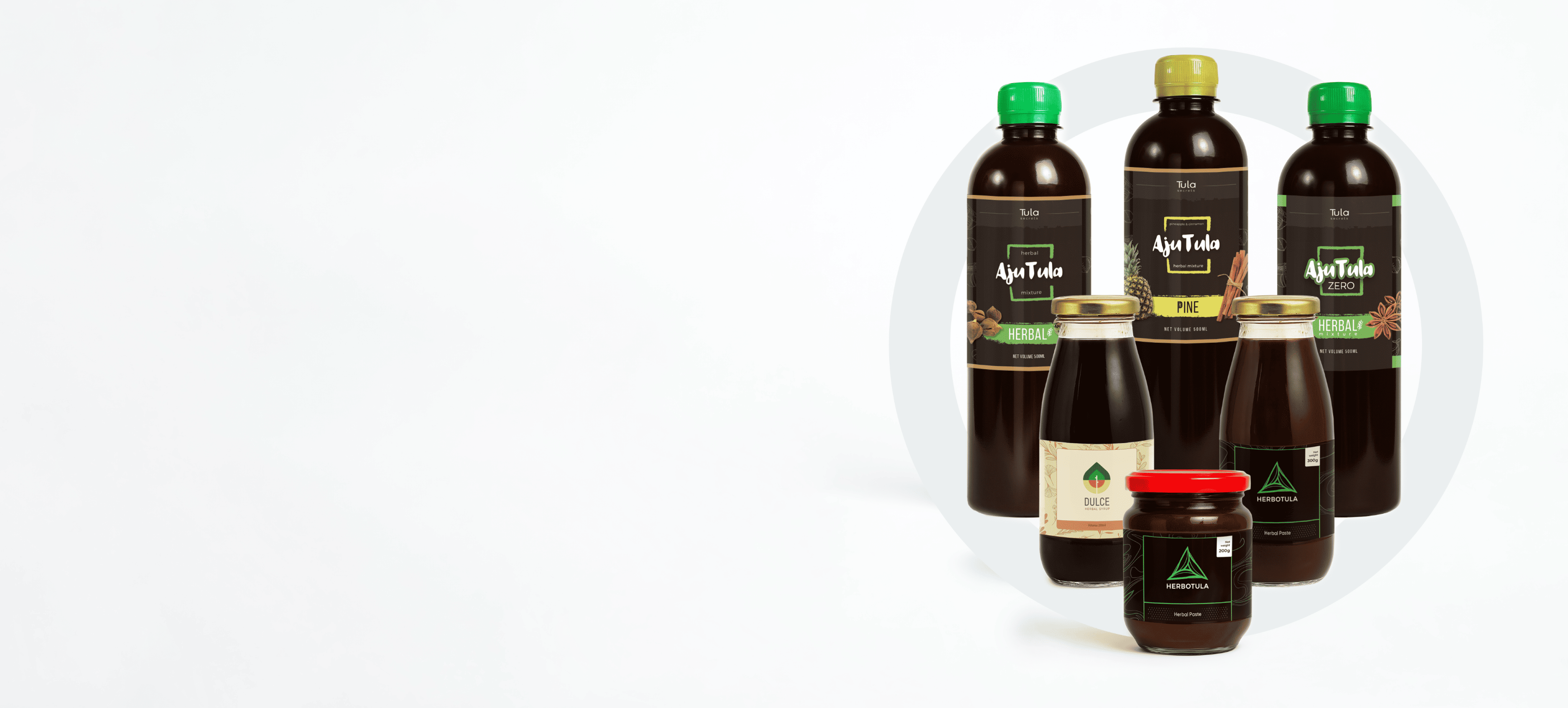 Product composition with natural ingredients