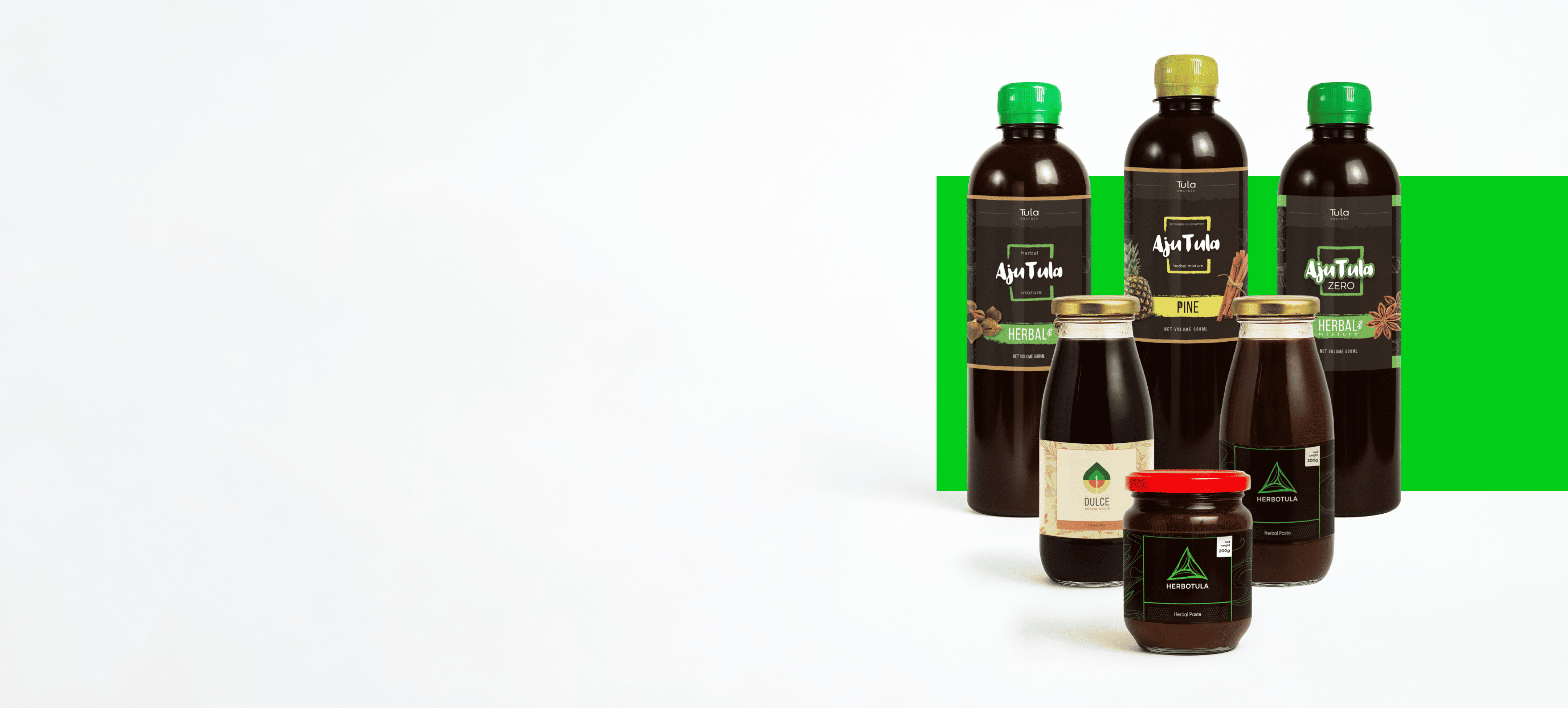 Product composition with natural ingredients