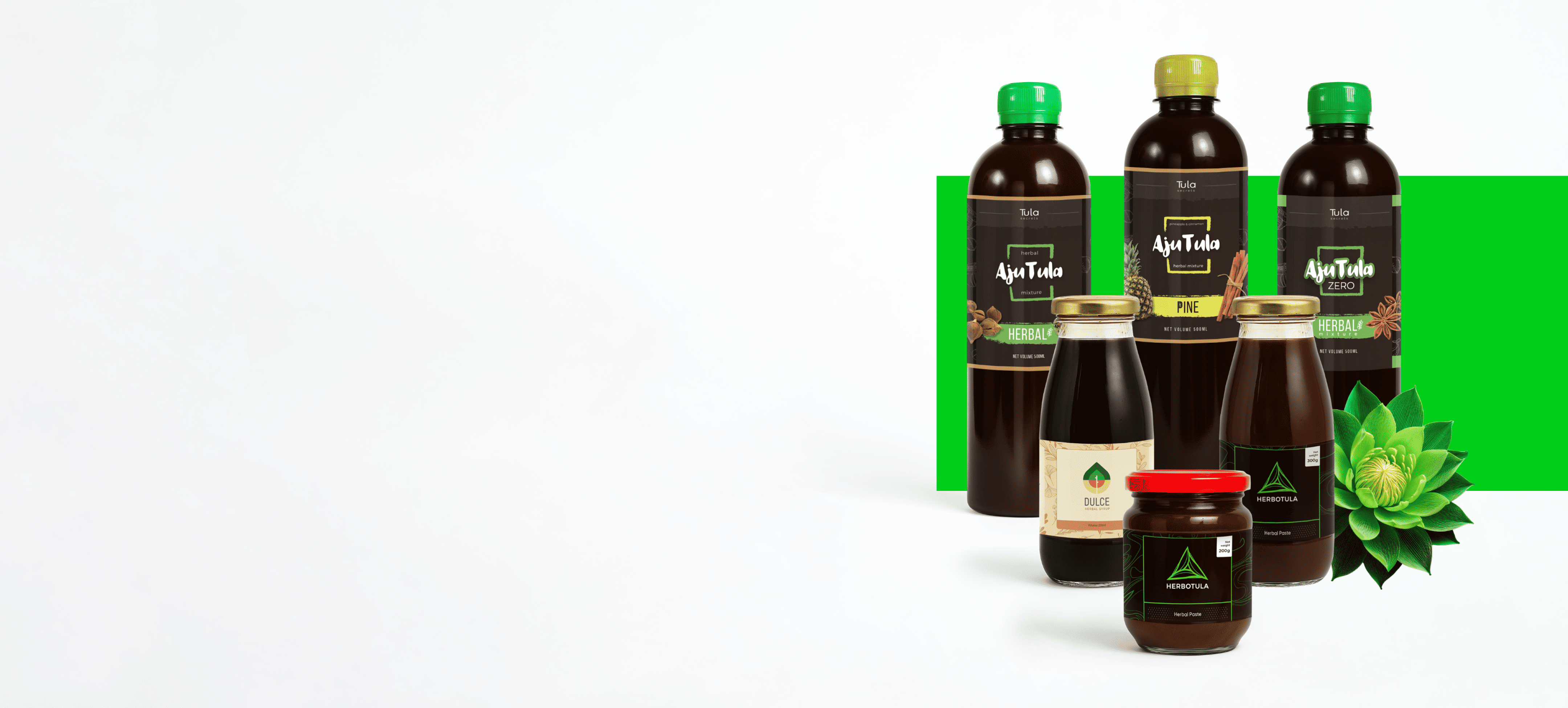 Product composition with natural ingredients